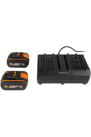 Набор WORX WA3611 Двойное зарядное устройство WA3883 + 2 аккумлятора 4