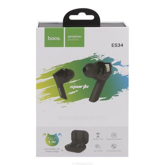 Наушники bluetooth HOCO ES34 Pleasure, black